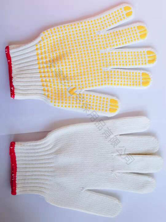 点珠手套，色号：黄